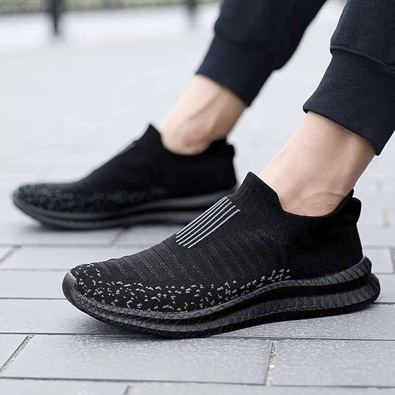 Baskets Slip-on sans lacets à enfiler facilement - Homme