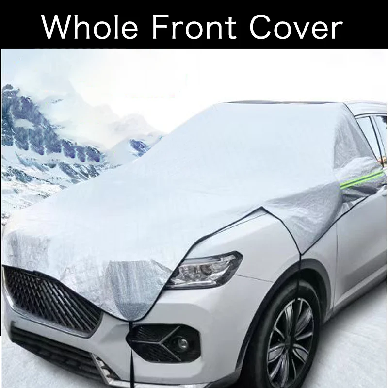 Protection de Pare-Brise Voiture Été/Hiver – Anti-Givre, Anti-Neige & Pare-Soleil Imperméable – Berline & SUV