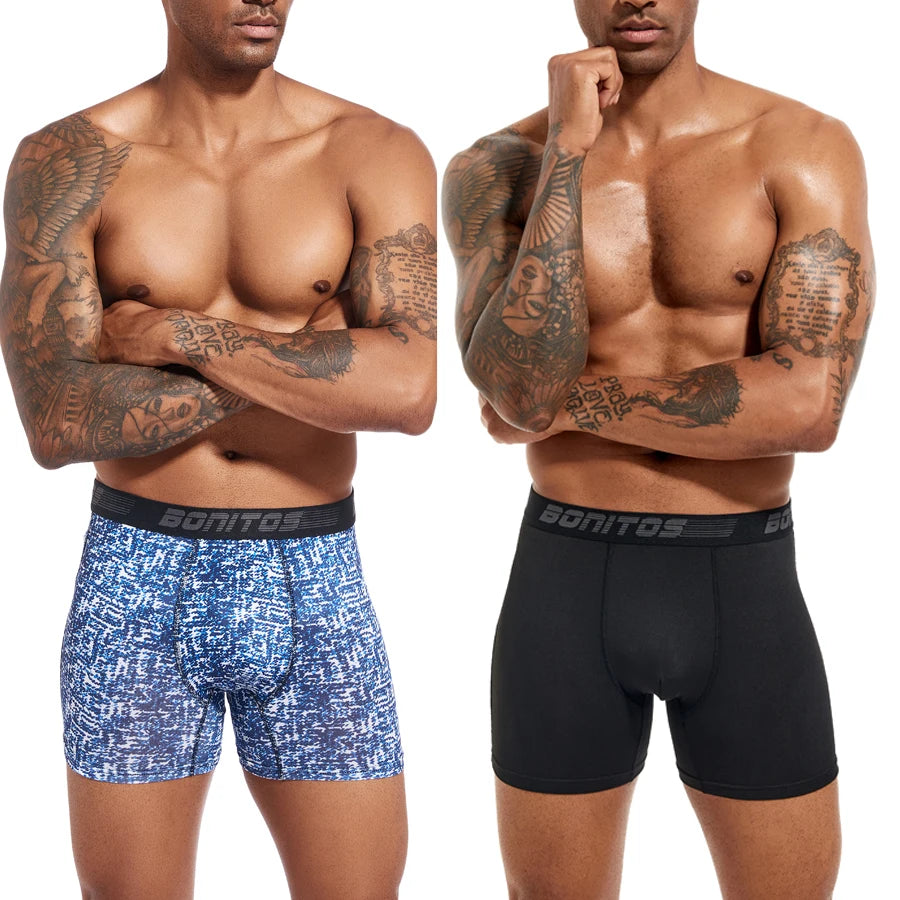 Caleçons Homme Stretch Élégants – 5 Pièces