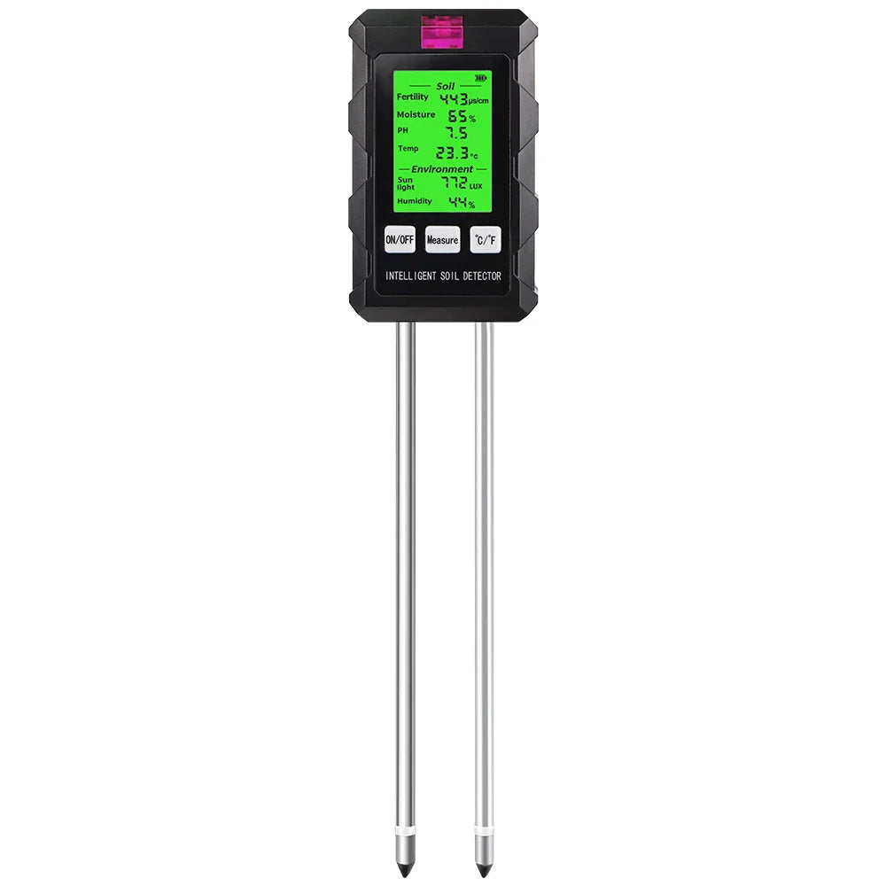 Sonde Électronique Fertilité et Conditions du Sol 6 en 1