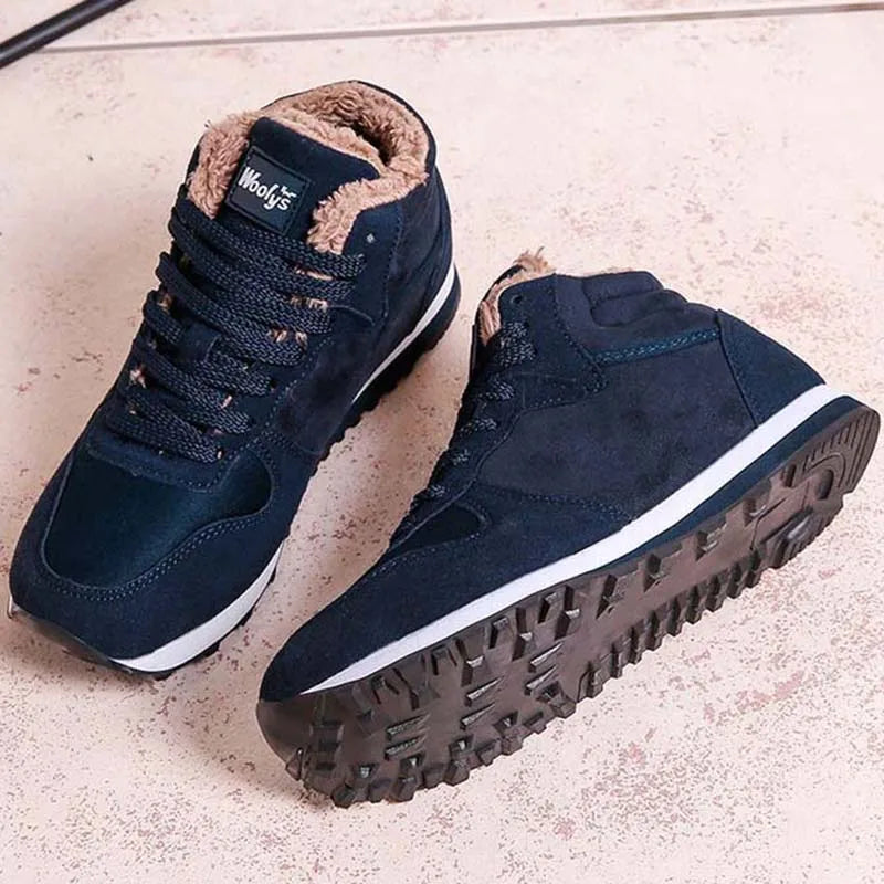 Chaussures Hiver Mixte – Doublées Chaudes & Antidérapantes
