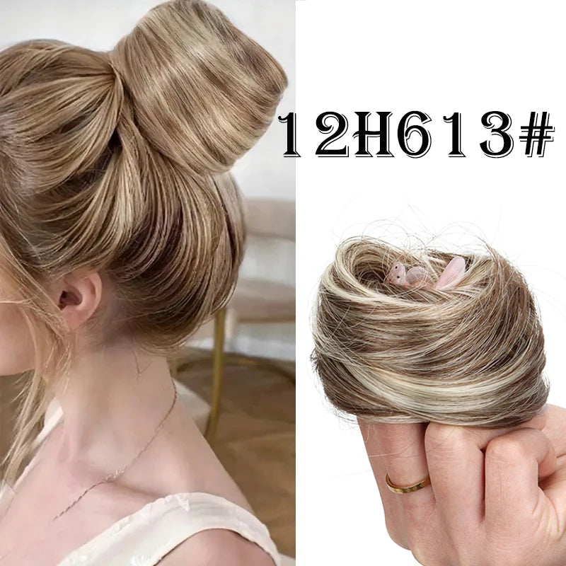 Chouchou Effet Faux Chignon Élégant