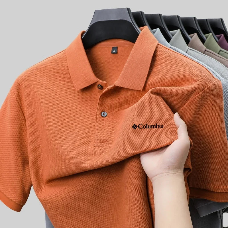 Polo Columbia Sportswear 100% Coton Pur Respirant - Homme