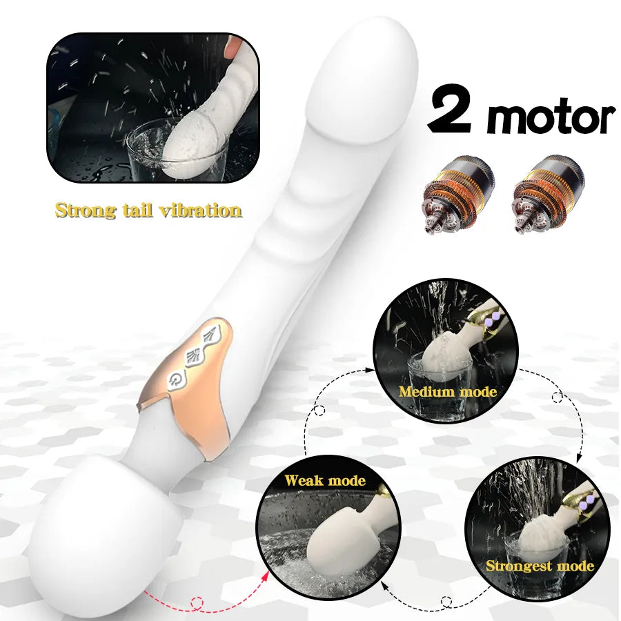 Venus - Vibromasseur 3 en 1 - 10 Modes Plaisir