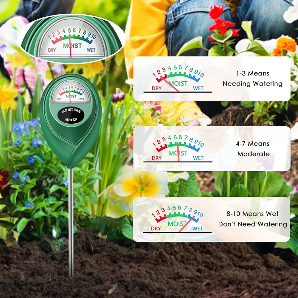 Humidimètre de Sol pour Jardinage