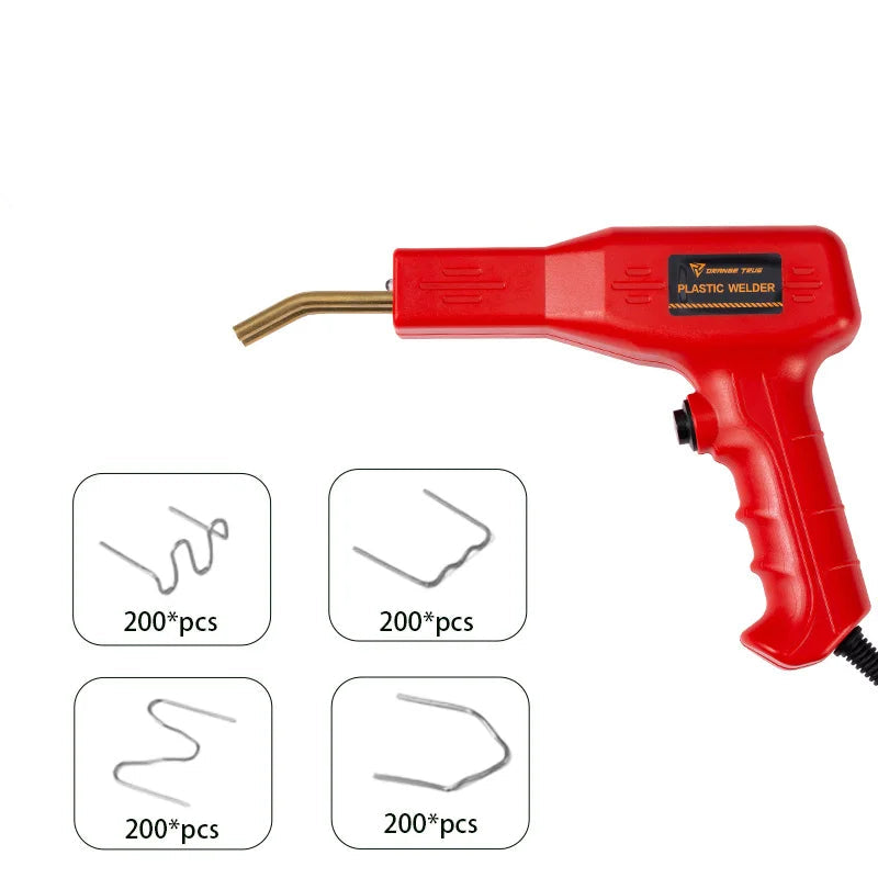 Soudeur Plastique 2 en 1 – Kit Complet 220W + 800 Agrafes