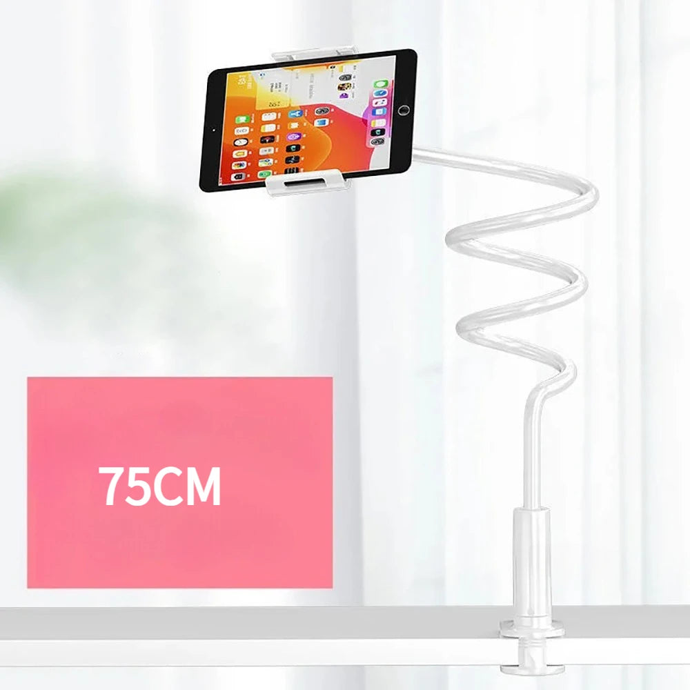 Support Téléphone Bras Flexible 75cm à Pince — Rotation 360°