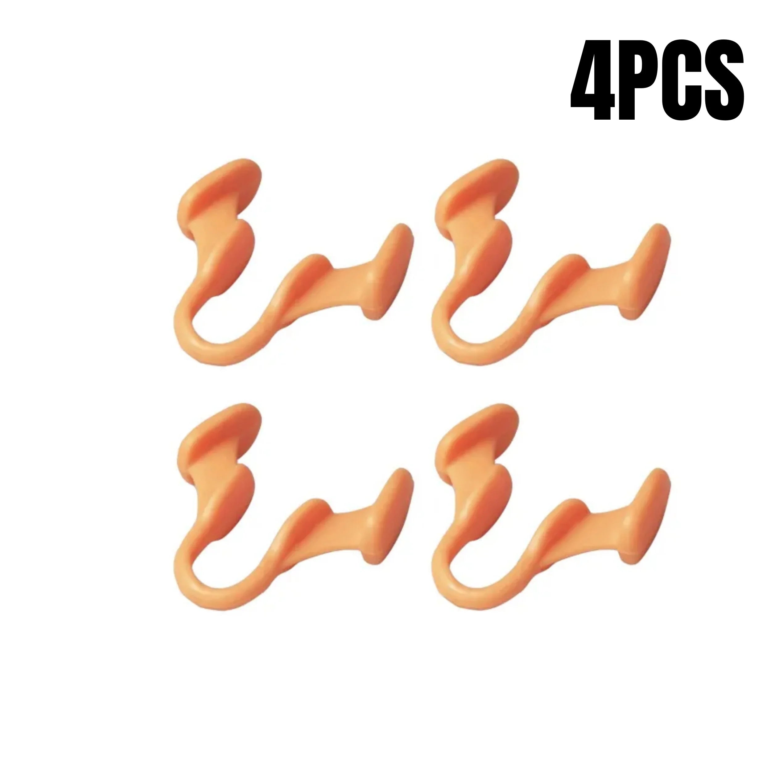 Lot de 4 Pince-Nez Anti-Ronflement - Sommeil de Qualité
