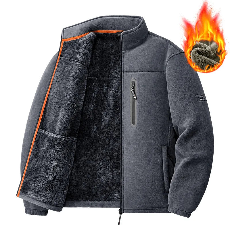 Veste Polaire d'Hiver à Doublure Polaire - Homme