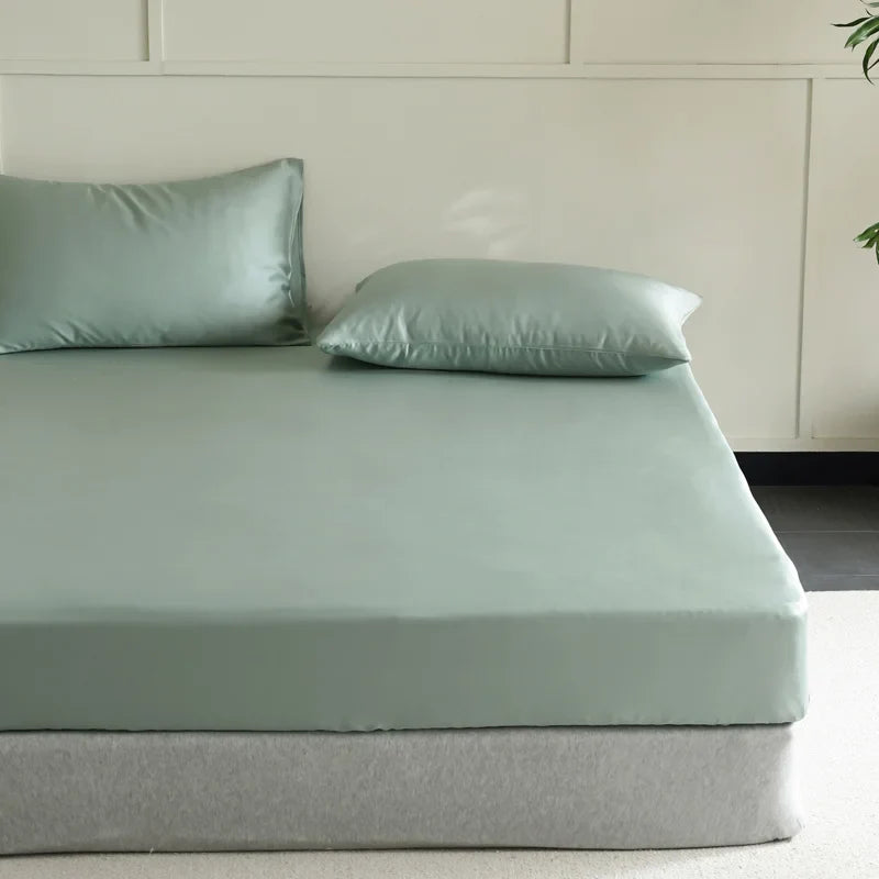Drap Housse Luxueuse en Soie de Mûrier - 14 Tailles