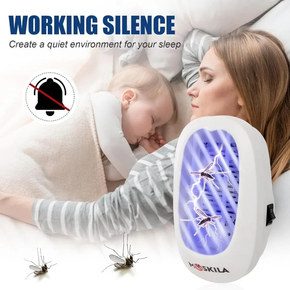 Lot de 2 Prises Anti-Moustiques d'Intérieur
