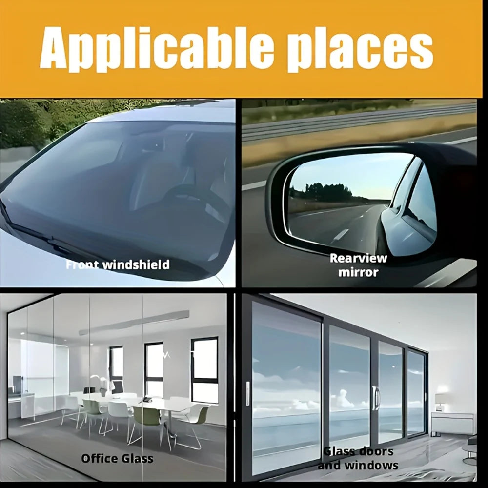 Miracle Glass - Kit de Réparation des Rayures Verres & Miroir – Restaure les Rayures en 1sec