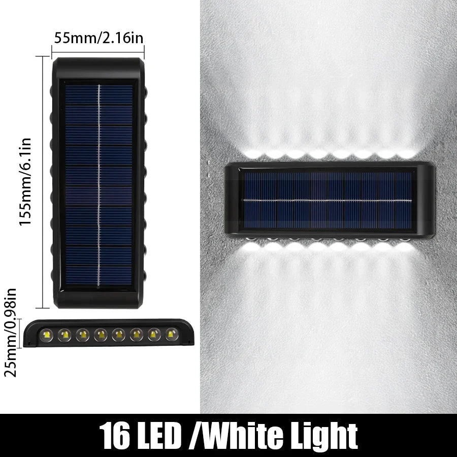 14 LED lumière blanche