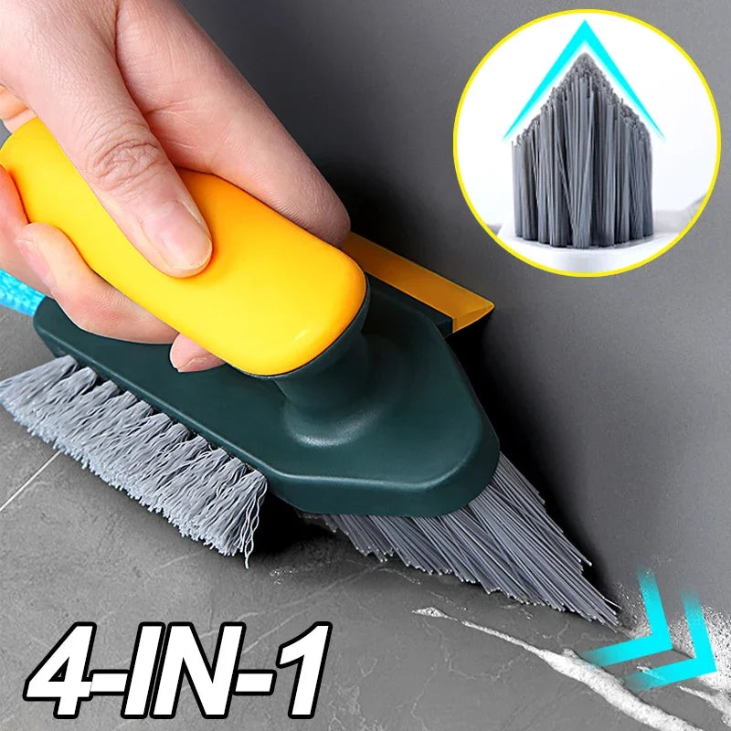 Brosse Nettoyage Maison 4 en 1 à récurer en forme de V