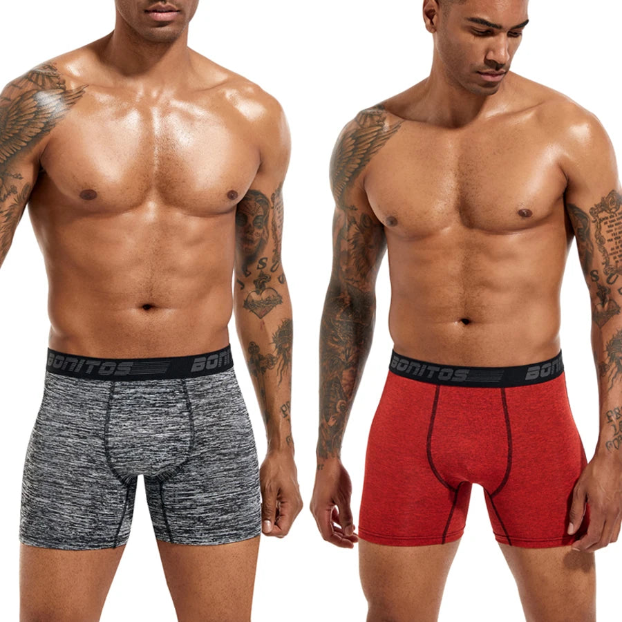 Caleçons Homme Stretch Élégants – 5 Pièces