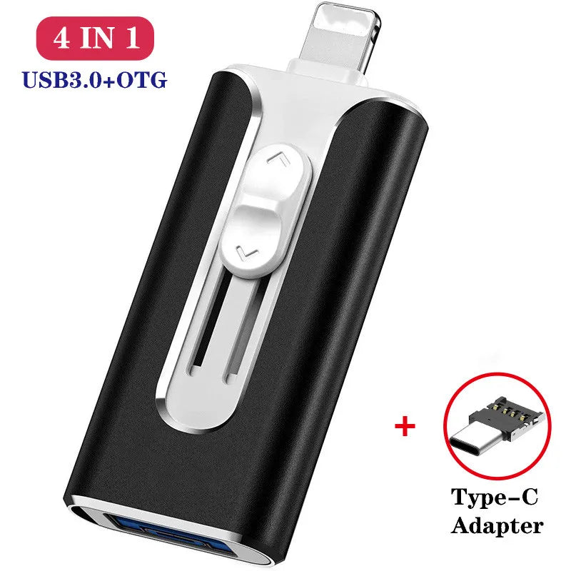 Clé USB OTG 4 en 1 - Jusqu'à 512GO