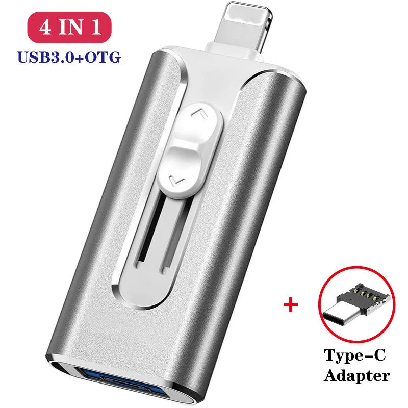 Clé USB OTG 4 en 1 - Jusqu'à 512GO