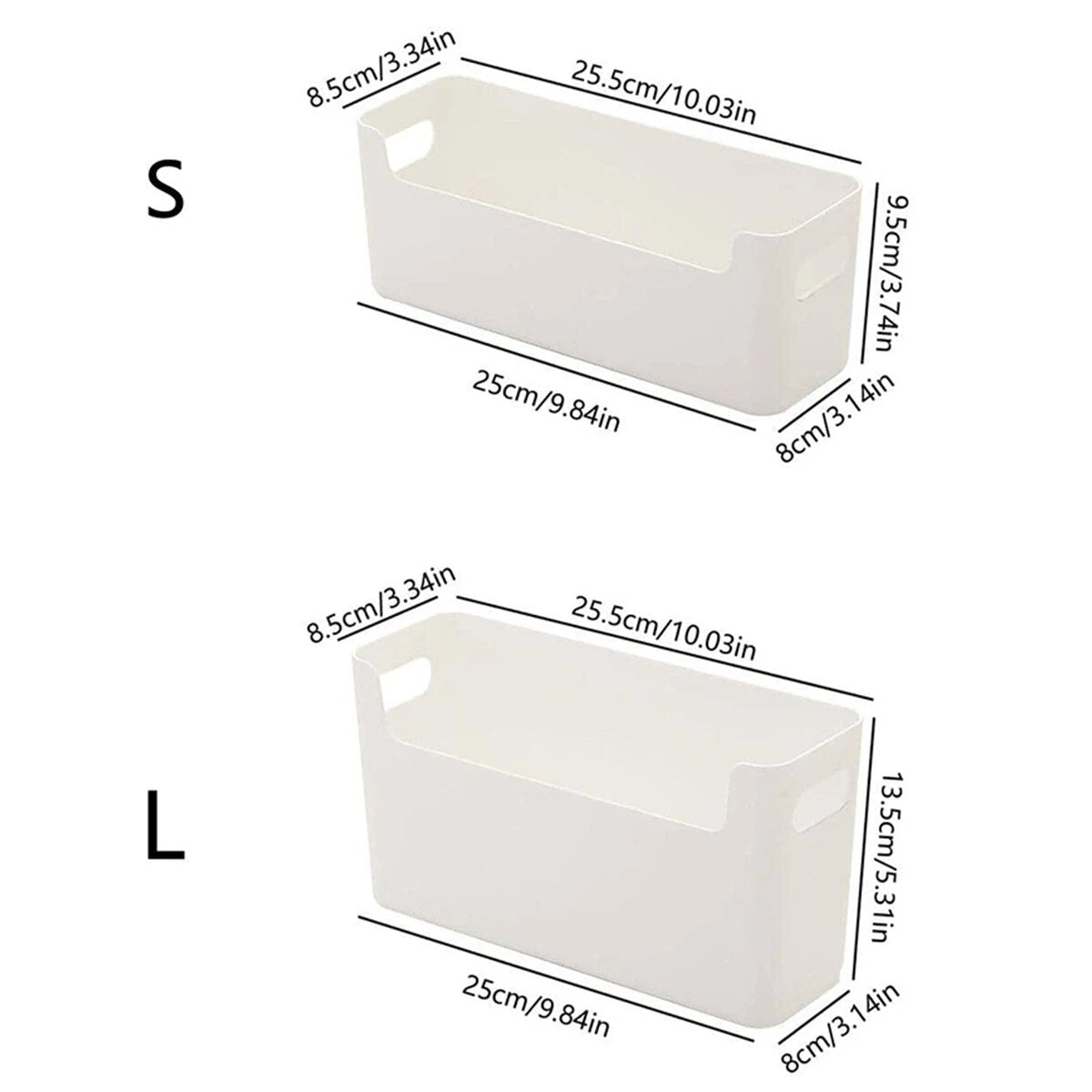 Lot de 2 Organisateurs muraux peu encombrants