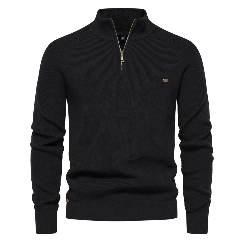 Pull Zippé Automne-Hiver - Élégance Moderne