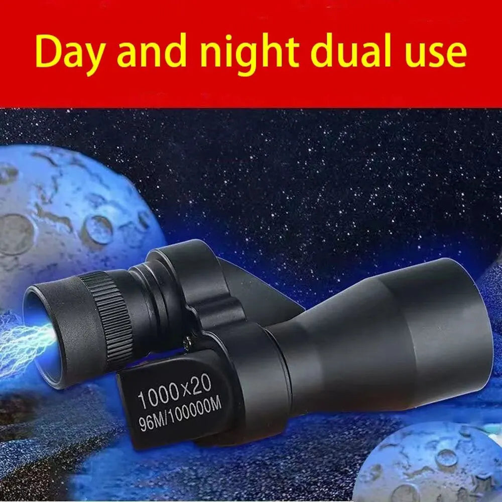 Mini Télescope Monoculaire HD de Poche – Fort Grossissement pour Randonnée, Camping et Observation