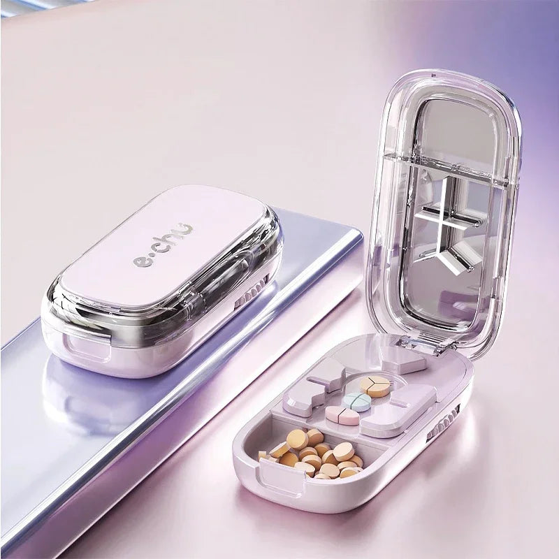 Coupe-Médicament 2/3/4 Parts Compact et Portable