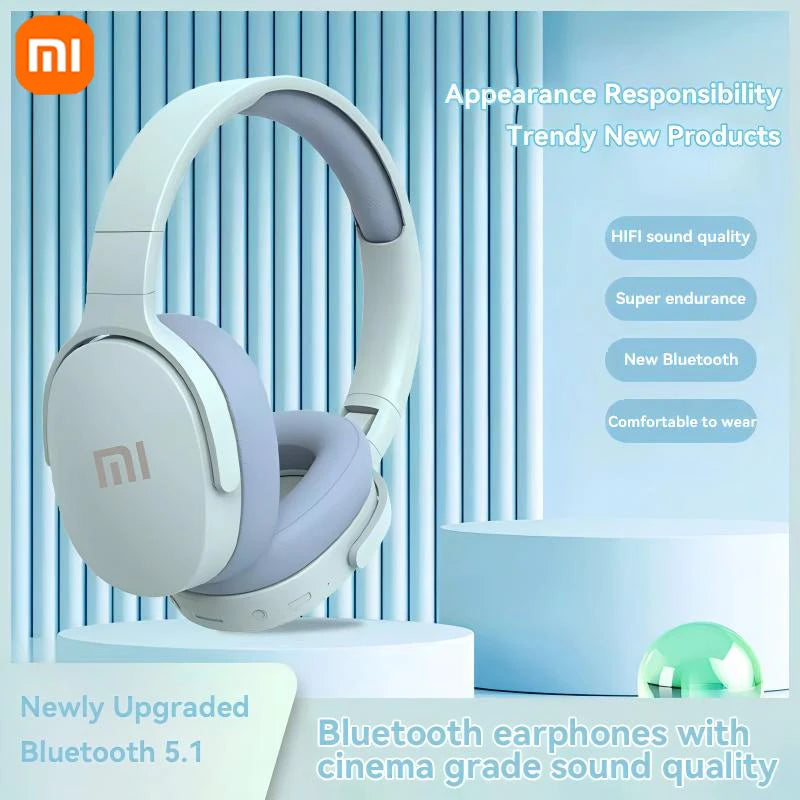 Casque Sans Fil Bluetooth 9D HiFi Stéréo