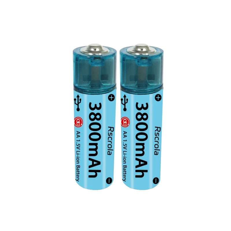 Pile AA Li-ion rechargeable USB 3800mAh — usage quotidien