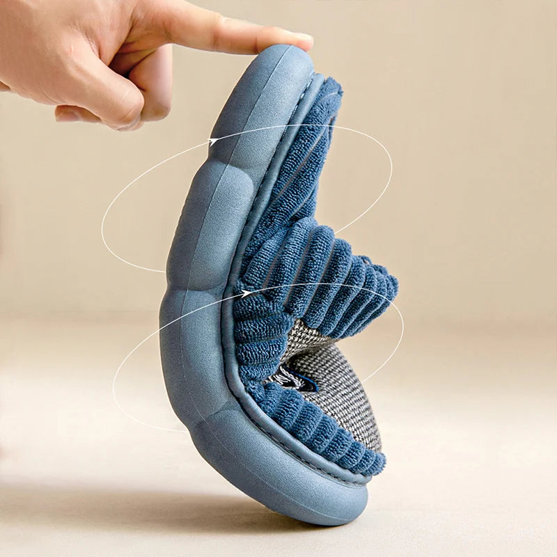 Chaussons d'intérieur souples et confortable pour Homme