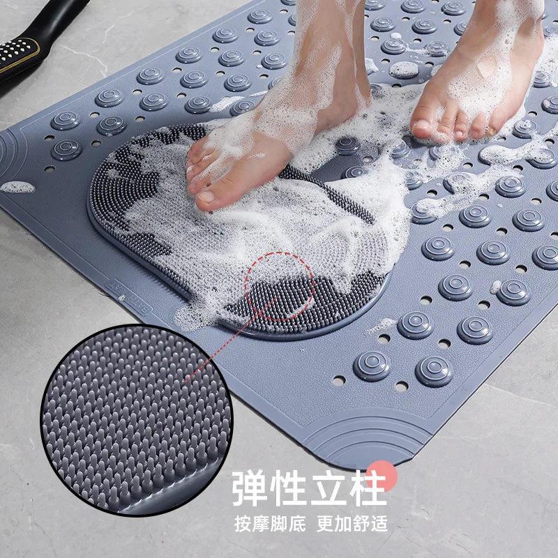 Tapis de Bain Antidérapant avec Zone Massante