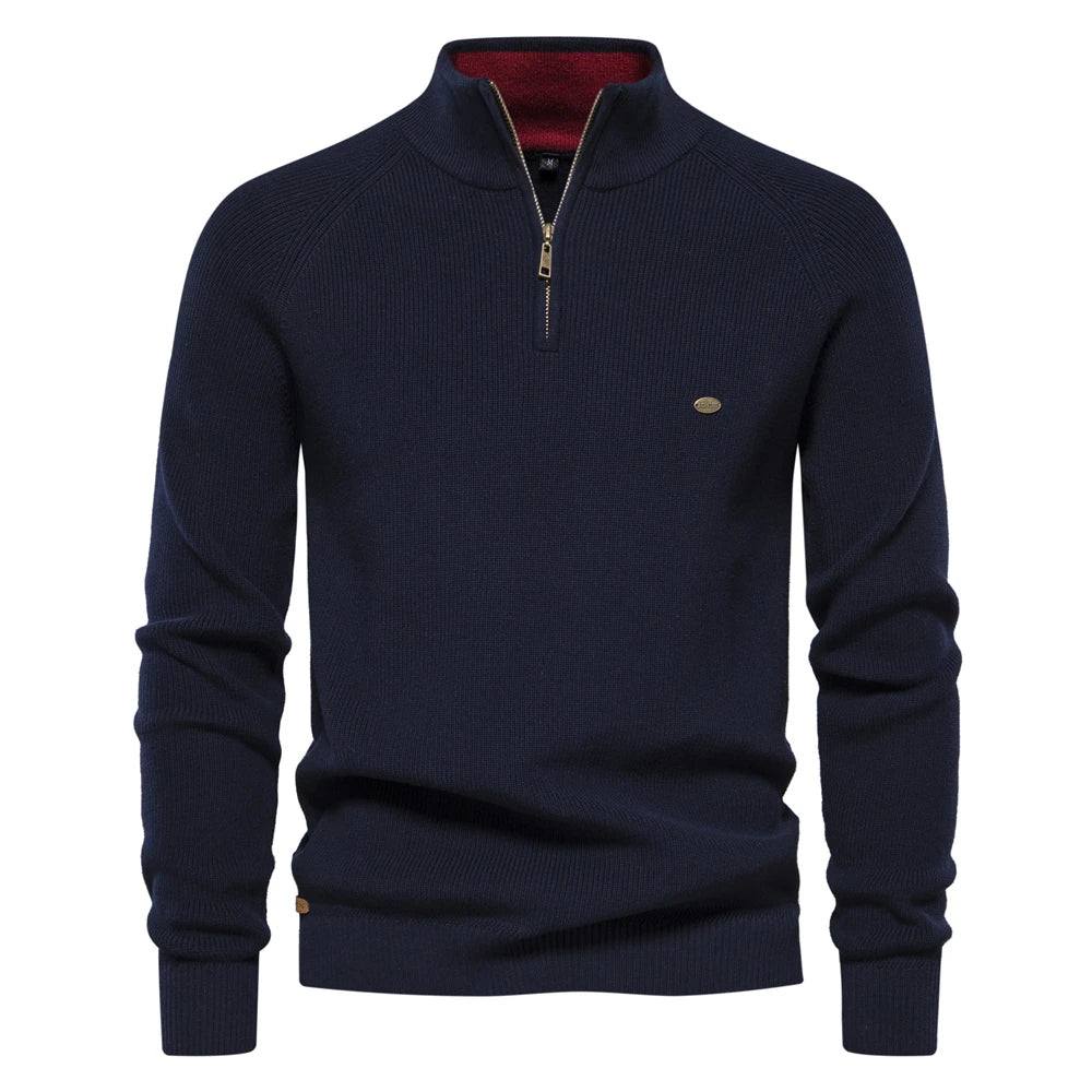 Pull Zippé Automne-Hiver - Élégance Moderne