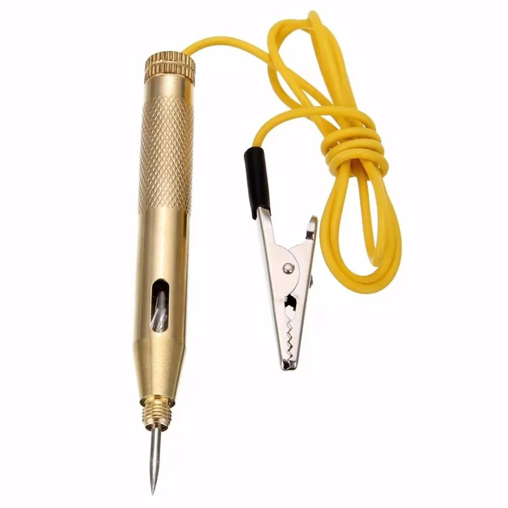 Stylo Testeur de Tension 6V/12V/24V – Test Circuit & Fusibles – Sonde Électrique avec Voyant
