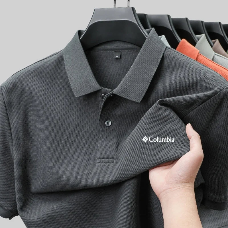 Polo Columbia Sportswear 100% Coton Pur Respirant - Homme