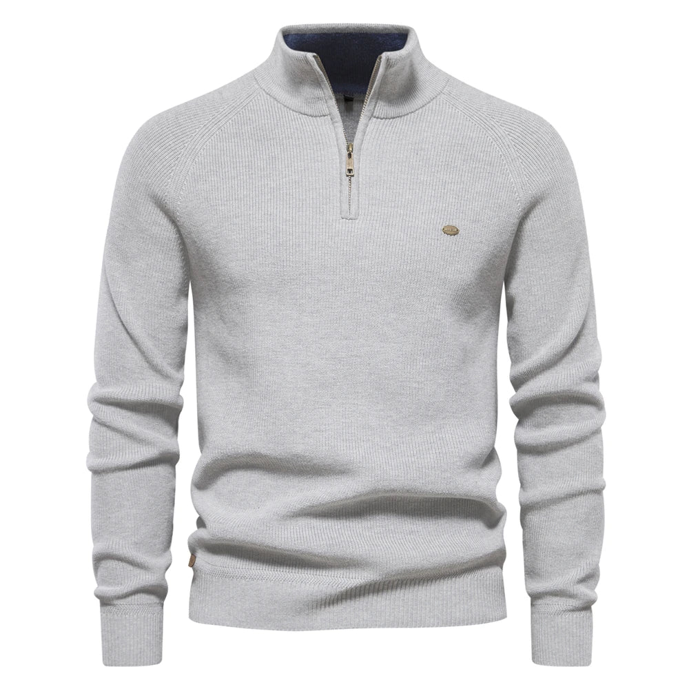 Pull Zippé Automne-Hiver - Élégance Moderne