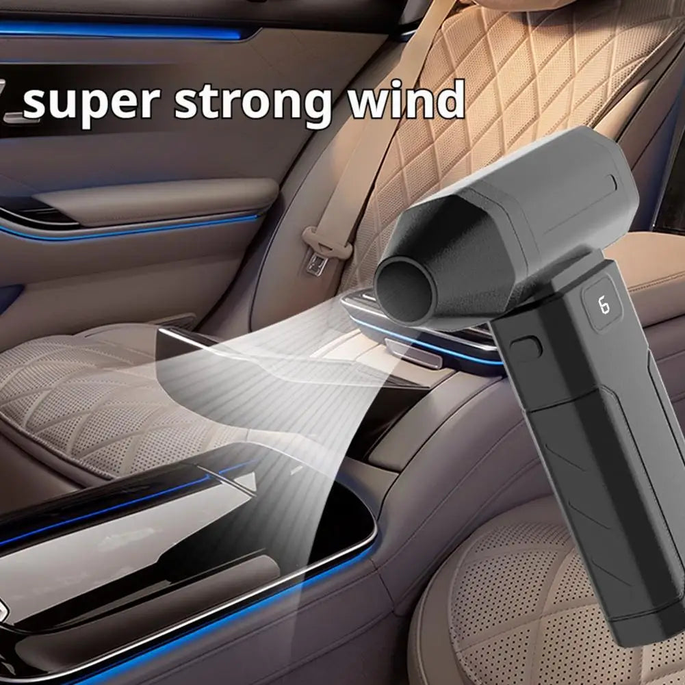 X8 Turbo Jet 150 000 tr/min – Souffleur d’Air Électrique et Nettoyeur de Poussière Portable