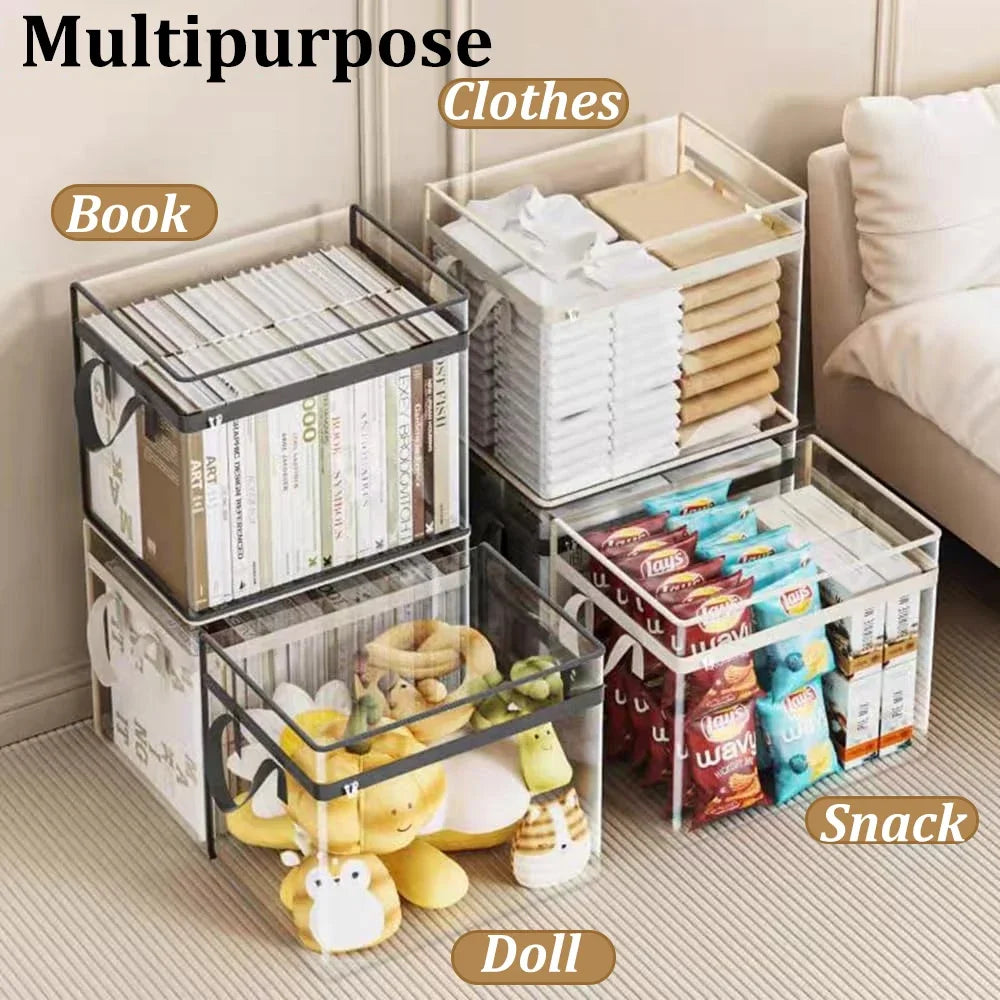 3x Sacs de rangement pour Livres, Jouets, CD, DVD...