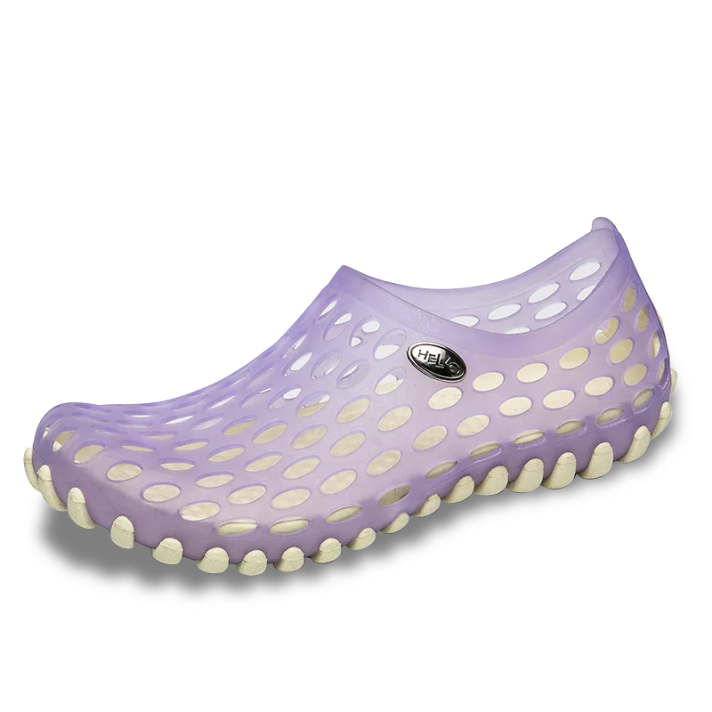 Chaussures d’Eau Unisexes en PVC – Légères, Antidérapantes et Idéales pour Plage et Jardin