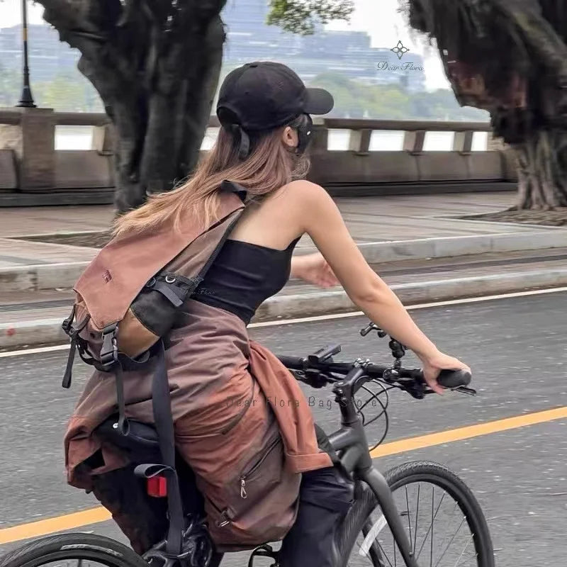 Sac à Dos Bandoulière Unisexe – Nylon Résistant pour Voyage et Usage Quotidien