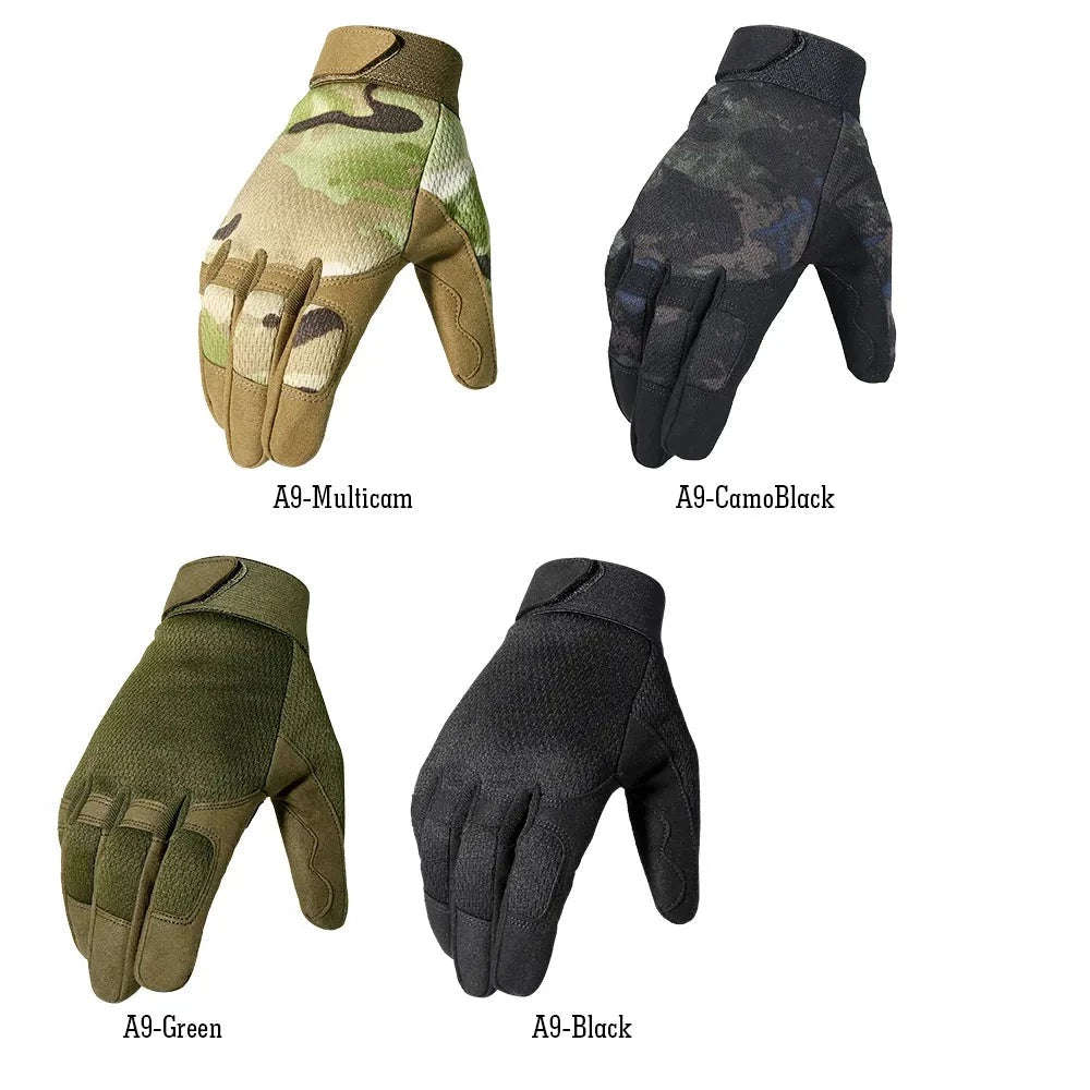 Gants tactiques chauds Multicam pour activités en plein air