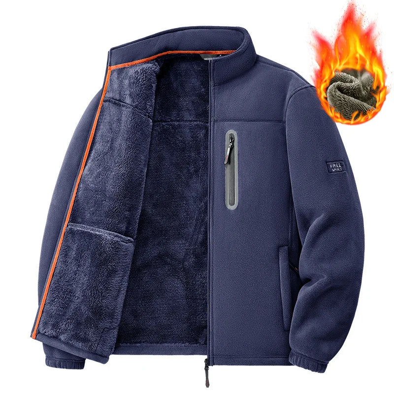 Veste Polaire d'Hiver à Doublure Polaire - Homme