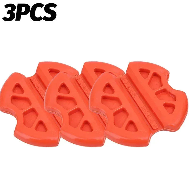 2x Poignées en Caoutchouc pour Traction de Câble