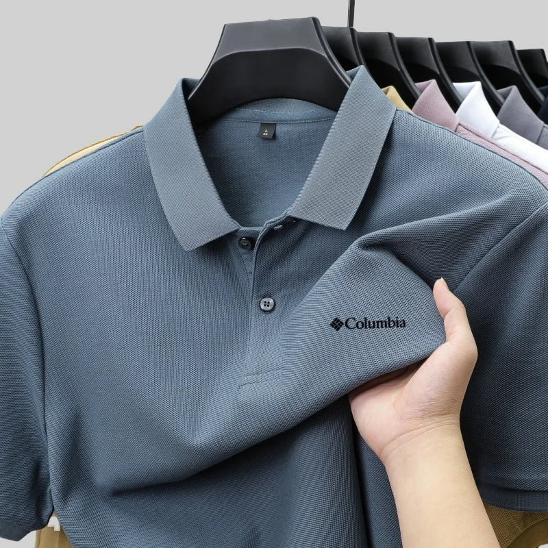 Polo Columbia Sportswear 100% Coton Pur Respirant - Homme