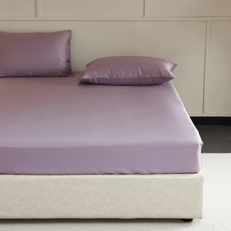 Drap Housse Luxueuse en Soie de Mûrier - 14 Tailles