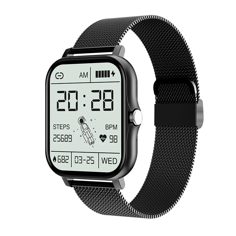 Montre Connectée 2025 - Appels & Musique Bluetooth