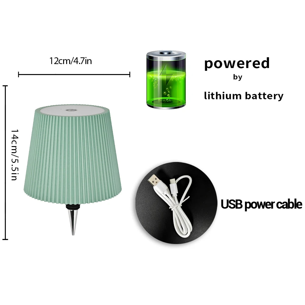 Abat-jour de Lampe pour Bouteille - 3 Couleurs LED & Différentes Intensités