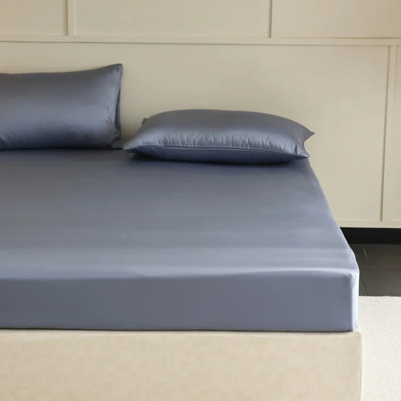 Drap Housse Luxueuse en Soie de Mûrier - 14 Tailles