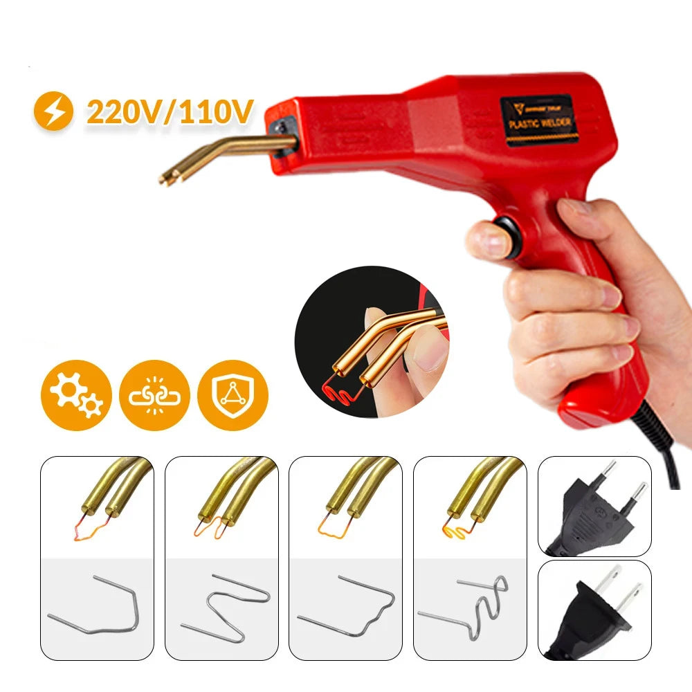 Soudeur Plastique 2 en 1 – Kit Complet 220W + 800 Agrafes