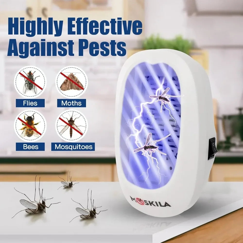 Lot de 2 Prises Anti-Moustiques d'Intérieur