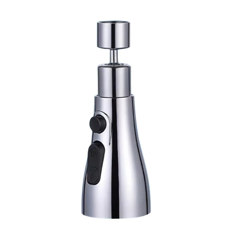 Extension de Robinet de Cuisine Double Boule Rotative 3 Modes