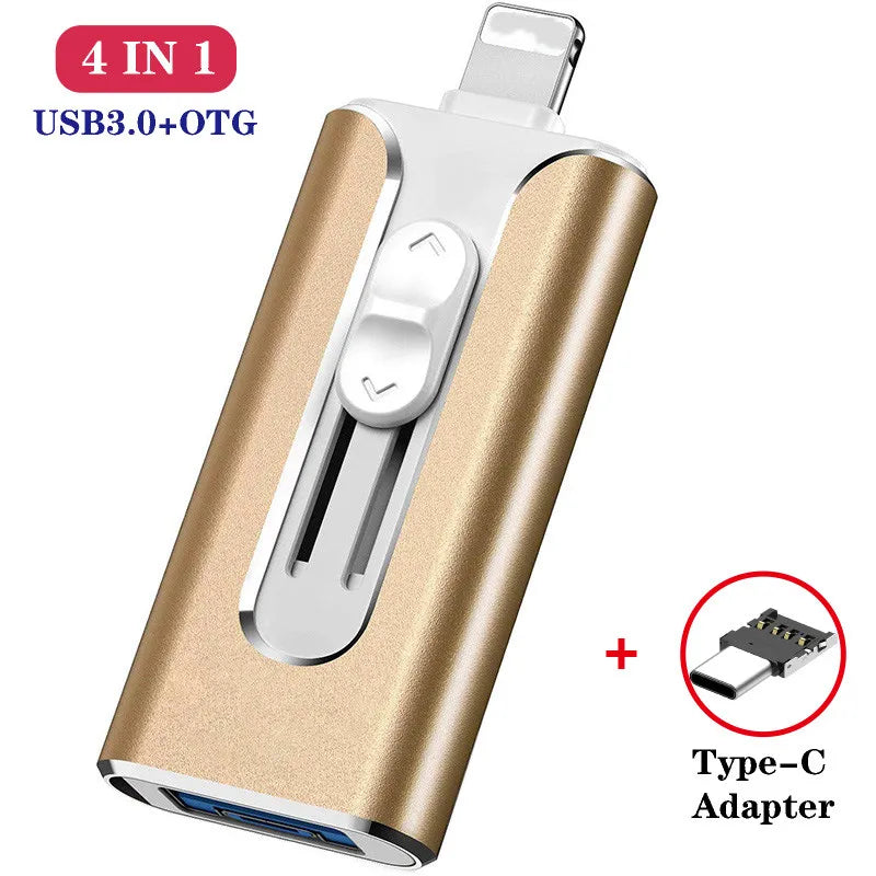 Clé USB OTG 4 en 1 - Jusqu'à 512GO