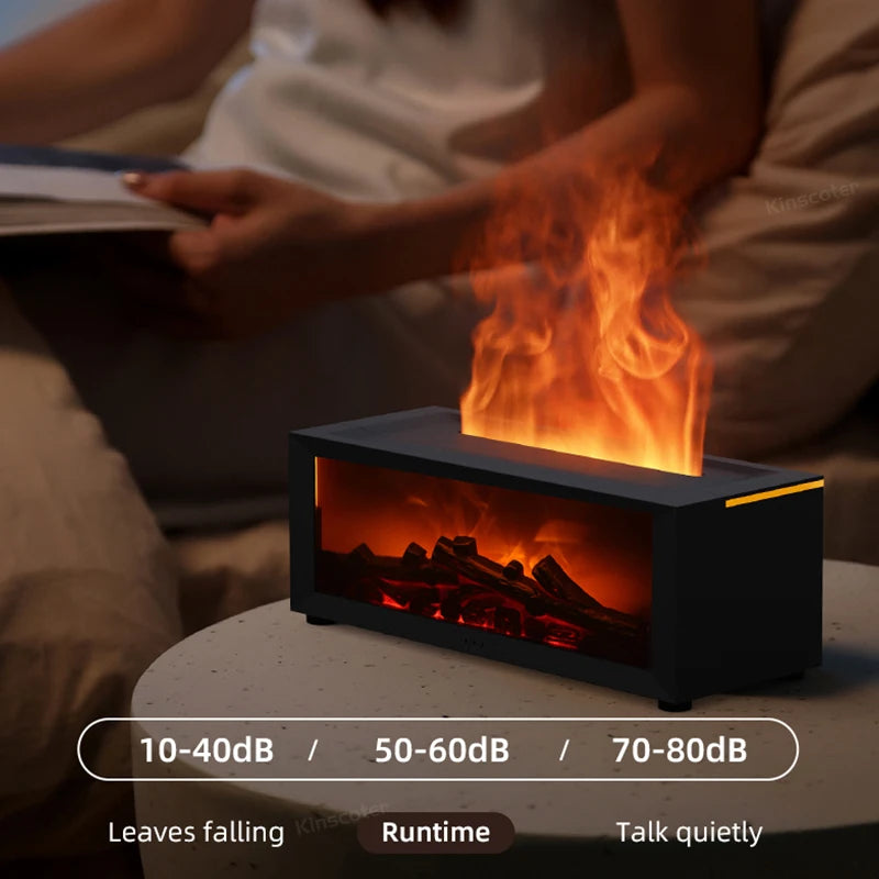 Diffuseur Mini Cheminée Cosy - 4 Huiles essentielles OFFERTES